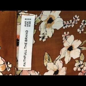 Faithful The Brand Wrap Tie Skirt